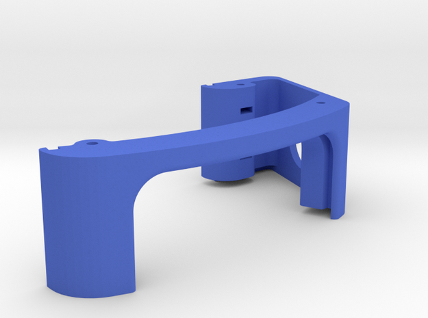CD32 Arcade Fightstick - Rahmen rechts - klein in Blue Processed Versatile Plastic