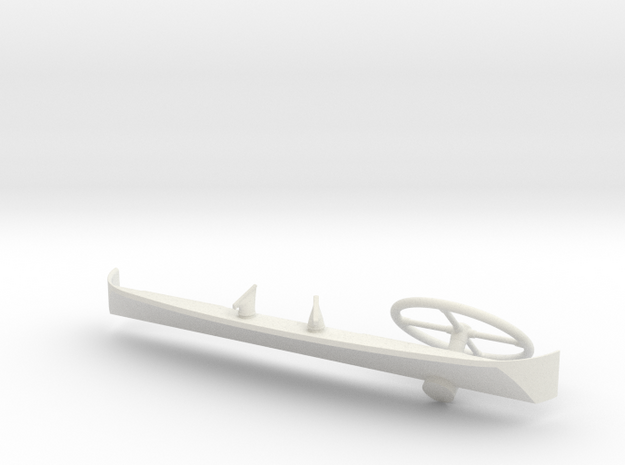 DashBoard-LHD in White Natural Versatile Plastic