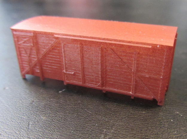 HJ bare top in N scale in Smooth Fine Detail Plastic
