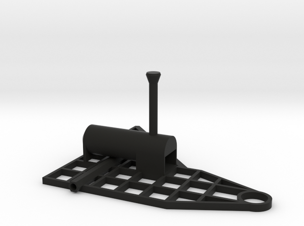 Steam Combine Frame in Black Natural Versatile Plastic