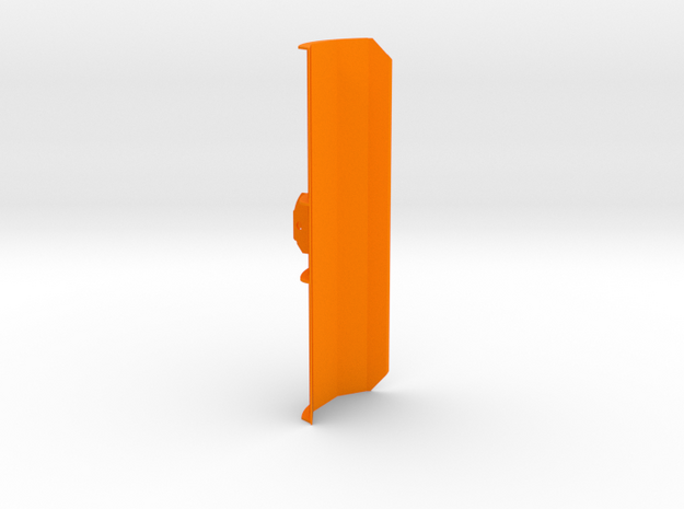 1:14 Snow plow V2 in Orange Processed Versatile Plastic