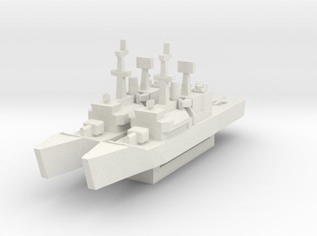 RN Leander class Frigate 1/2400 x2 in White Natural Versatile Plastic