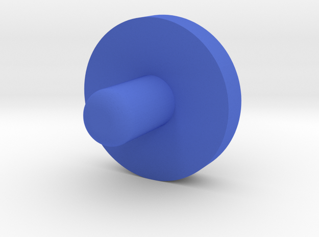 Button - Puritan Bennett/Covidien Breeze in Blue Processed Versatile Plastic