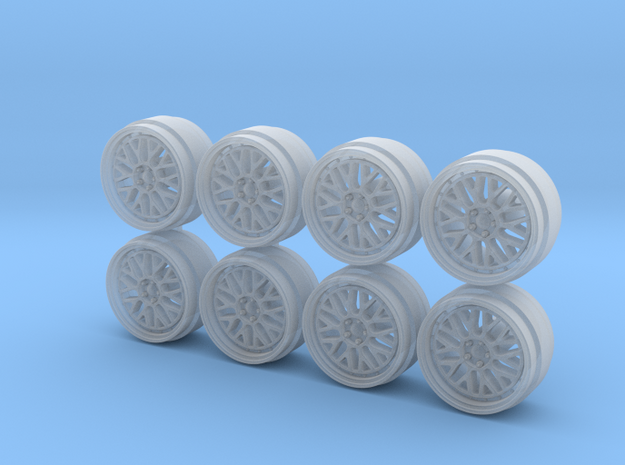 BBS LM 9 Hot Wheels Rims in Smooth Fine Detail Plastic