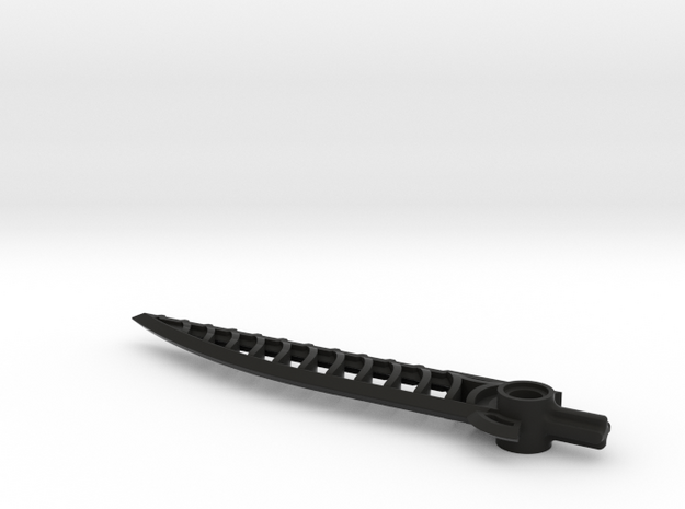 Shadow Dagger in Black Premium Versatile Plastic
