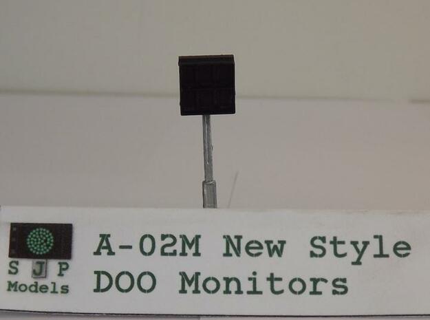 A-02M Modern DOO CCTV Monitors in Smooth Fine Detail Plastic