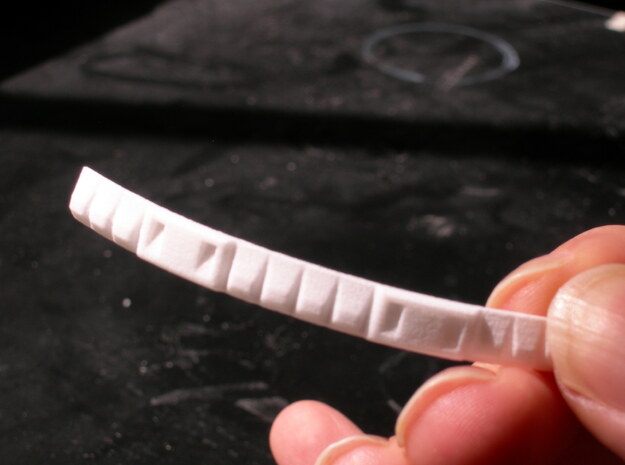 Mars Lander Wrap Type 2 (x4 pieces) in White Processed Versatile Plastic