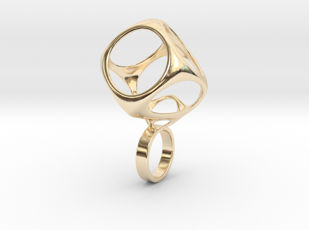 Curacapa in 14k Gold Plated Brass