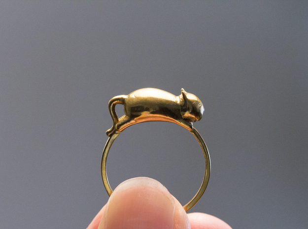 Happy Cat Ring