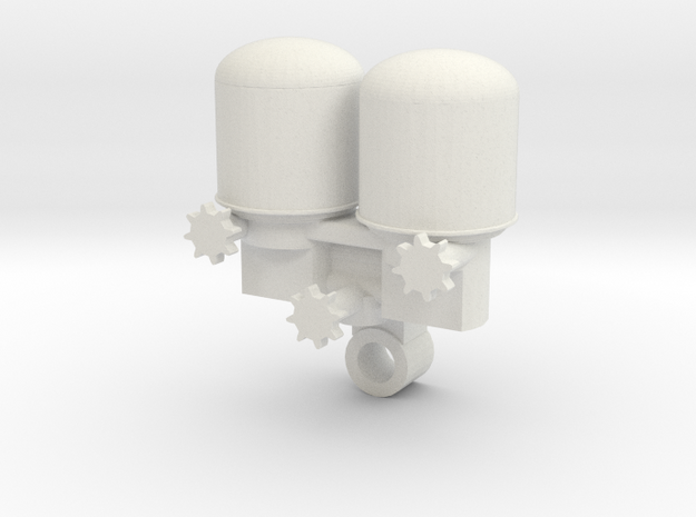 1:14 Truck LKW Air Dryer Lufttrockner in White Natural Versatile Plastic