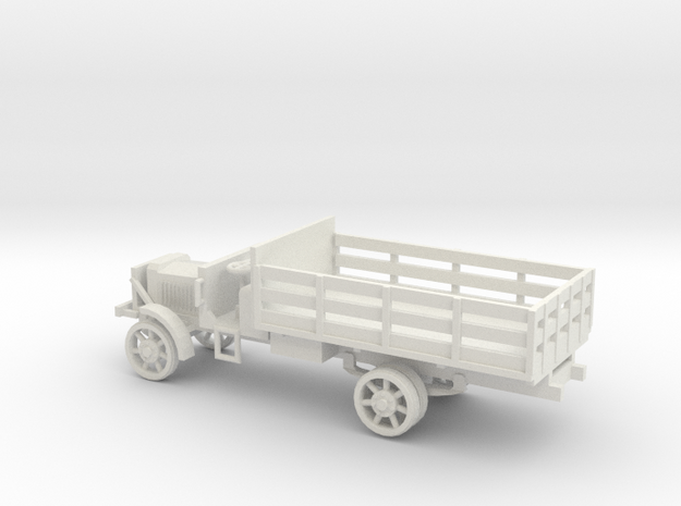 1/87 Scale Liberty Truck Cargo in White Natural Versatile Plastic