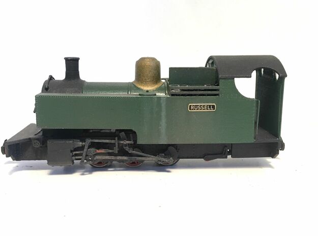 WHR RUSSELL (009) in cut-down condition in Smooth Fine Detail Plastic