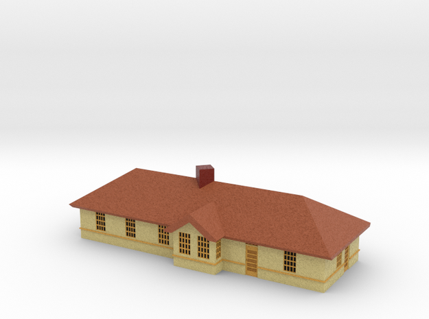 Small Station - Zscale in Natural Full Color Sandstone