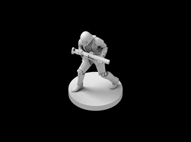 (IA) Deathtrooper 1 in Tan Fine Detail Plastic