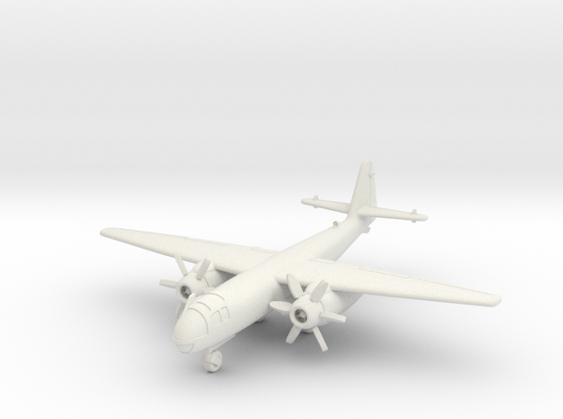 (1:144) Arado Ar 234 PTL (DB021) (Wheels down) in White Natural Versatile Plastic
