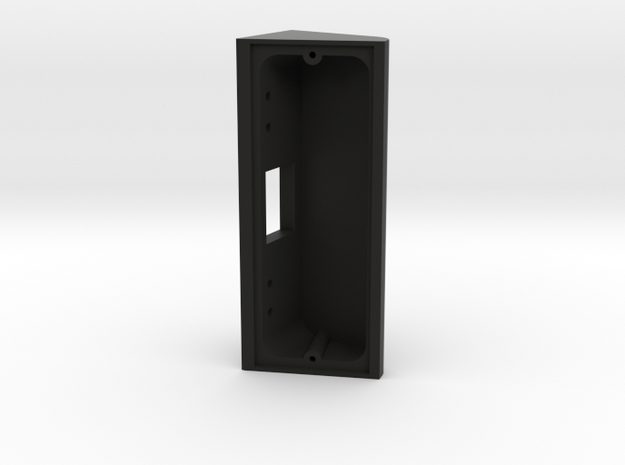 70 Degree Wedge for Newly Re-Designed Ring Doorbel in Black Natural Versatile Plastic