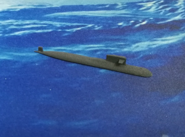 PLA[N] 093B Submarine, 1/1800 in White Natural Versatile Plastic