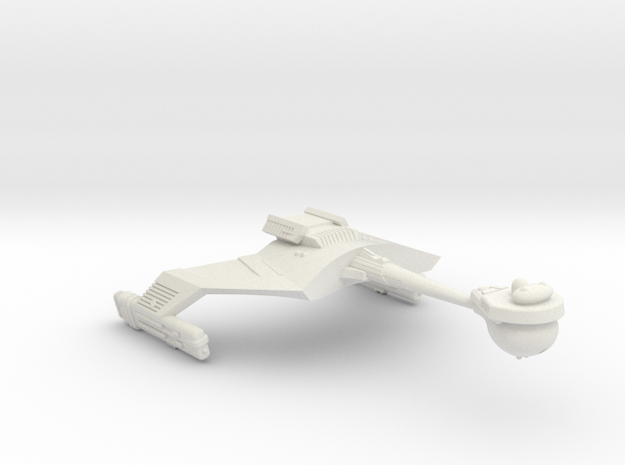 3788 Scale Klingon FD7 Fast Battlecruiser WEM in White Natural Versatile Plastic