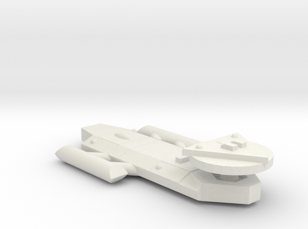 3788 Scale Worb Frigate (FF) MGL in White Natural Versatile Plastic