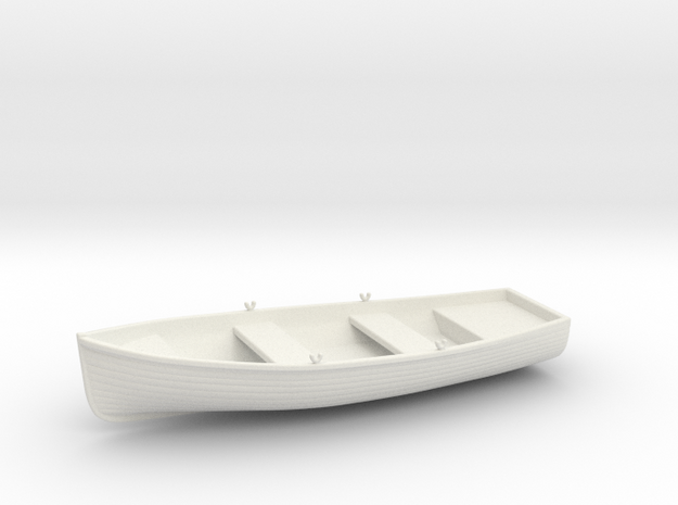 1/48 USN Wherry Life Raft Boat in White Natural Versatile Plastic