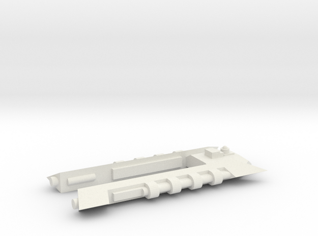 Escort - Concept 3  in White Natural Versatile Plastic