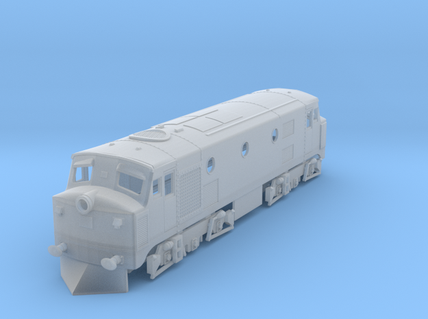 b-160fs-ceylon-m1-diesel-loco1 in Smooth Fine Detail Plastic