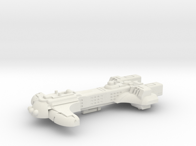 Kassl Gunship Mk2  in White Natural Versatile Plastic