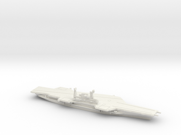 USS Midway (CV-41) (Final Layout), 1/1250 in White Natural Versatile Plastic