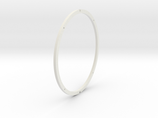 Ring Inner in White Natural Versatile Plastic
