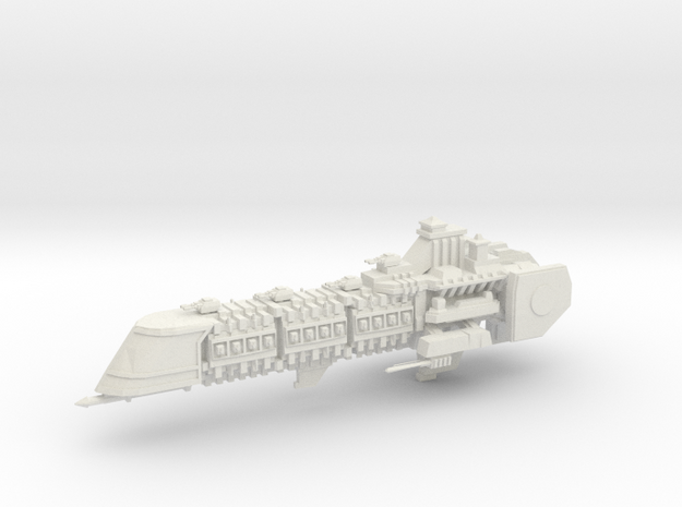 Imperial Legion Super Cruiser - Armament Concept 7 in White Natural Versatile Plastic