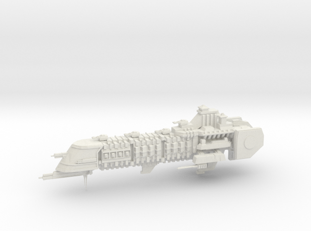 Imperial Legion Super Cruiser - Armament Concept 6 in White Natural Versatile Plastic
