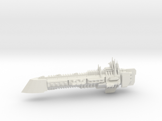 Imperial Legion Super Cruiser - Armament Concept 3 in White Natural Versatile Plastic