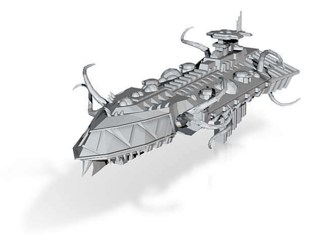 Possessed Chaos Cruiser - Concept 1  in Tan Fine Detail Plastic