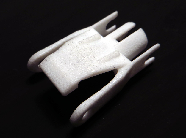 PLAYMO INNER FRAME TORSO PLUS 2mm in White Processed Versatile Plastic