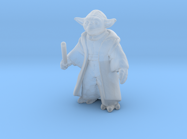 Yoda (25mm) in Tan Fine Detail Plastic