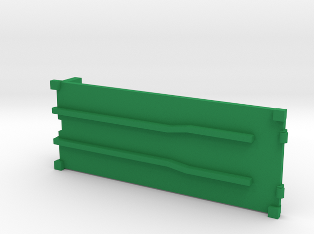 M1077 PLS Flat Rack in Green Processed Versatile Plastic: 1:144