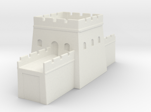 the grat wall of china 6mm 1/285  tower s in White Natural Versatile Plastic
