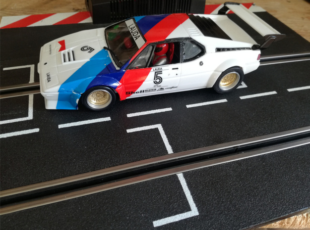 Chassis 124 for BMW M1 Procar Revell 13D in White Natural Versatile Plastic