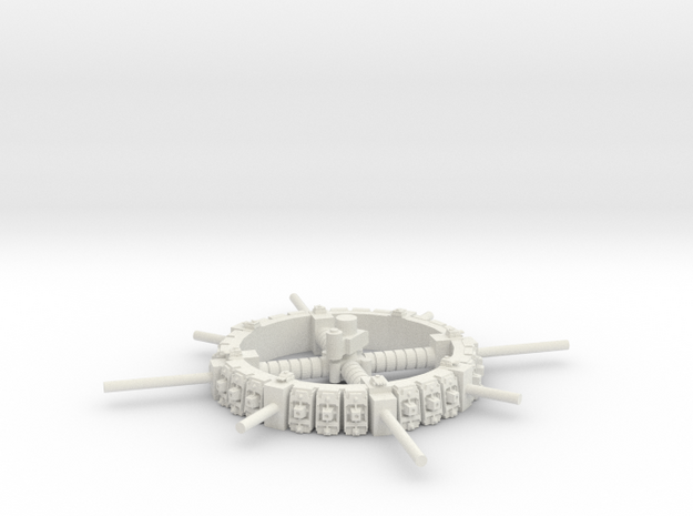Merchant Space Station in White Natural Versatile Plastic
