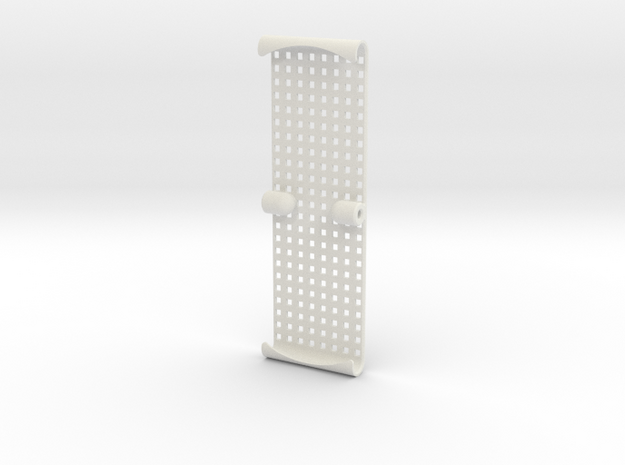 SC6.1 wheelie bar protective net in White Natural Versatile Plastic