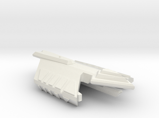 3125 Scale Ymatrian Poniard Frigate Leader MGL in White Natural Versatile Plastic