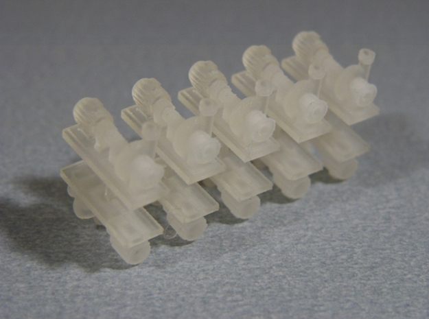 Zentrifugalpumpe  neuere Bauart 10erSet - TT 1:120 in Tan Fine Detail Plastic
