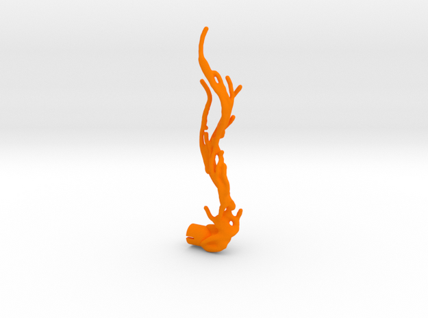 TF:Siege Smoke Effect Part (5cm length) in Orange Processed Versatile Plastic