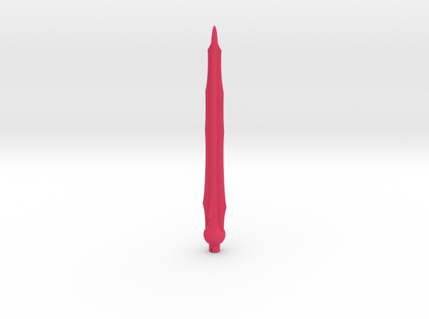 TF:Siege Muzzle Flash Effect Part (10cm length) in Pink Processed Versatile Plastic