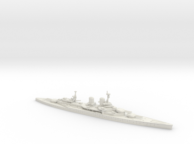 HMS Renown WWI 1/1250 in White Natural Versatile Plastic