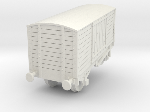 ps100-115-box-van-wagon in White Natural Versatile Plastic