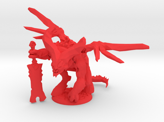 Lord of the pit  in Red Processed Versatile Plastic
