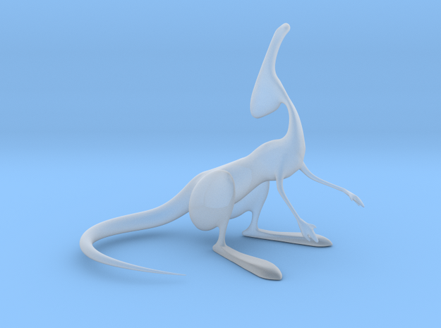 Parasaur Model in Smooth Fine Detail Plastic: Small