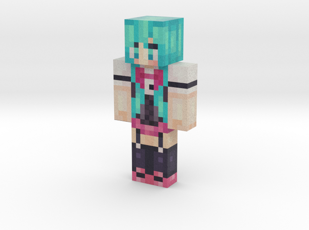 mikumiau | Minecraft toy in Natural Full Color Sandstone
