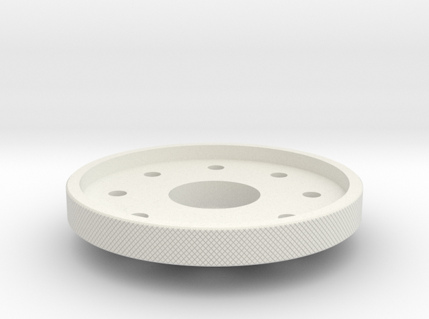 08.01.03.07.01 Friction Plate Body in White Natural Versatile Plastic